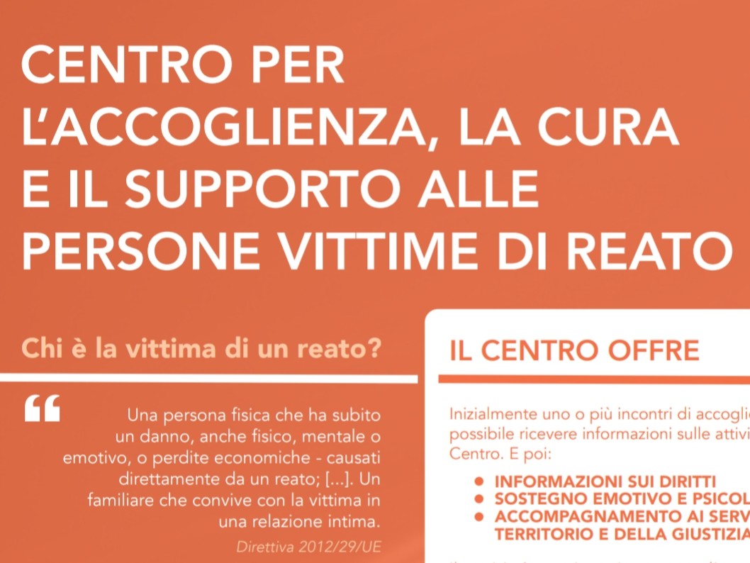Centro accoglienza cura e supporto vittime di reato